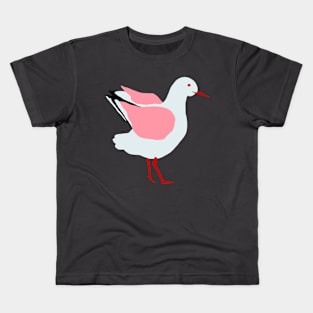 Pink Seagull Kids T-Shirt